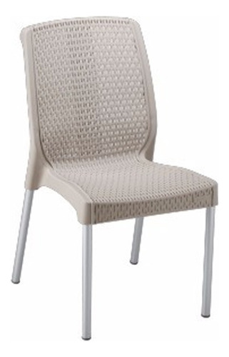 Silla Shia Sin Brazos Rimax Taupe