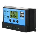 Regulador Lcd Del Controlador Carga Solar 30a 12v/24v