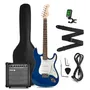 Combo Guitarra Electrica Strato Ampli 15w Efectos Reverb Color Blue S Material Del Diapasón Palo De Rosa | Mismo precio en cuotas