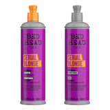 Tigi Bed Head Kit Serial Blonde Shampoo Acondicionador 400ml