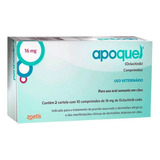 Apoquel Zoetis 16mg Anti Coceira Cães Com 20 Comprimidos