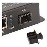 Transceptor De Fibra Ethernet Sfp Media Converter 1 Óptico