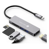 Usb C Hub 4k Hdmi Multipuerto Usb Type-c Hub Dongle Usb-c A 