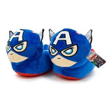 Pantufla Capitán América Con Luz Marvel Phi Phi Toys Mv049