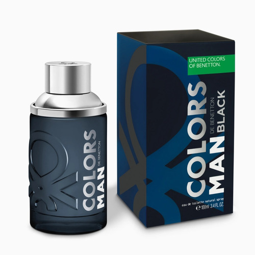 Colors Black Benetton Edt 100ml ( Men ) 