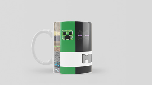 Mug De Minecraft 11oz - Cerámica Premium