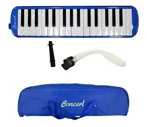 Escaleta Concert Azul M 32 Teclas Azul Com Capa