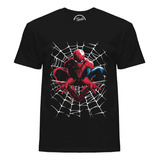 Playera Spiderman El Hombre Araña Salto Aesthetic T-shirt