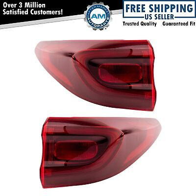 Rear Tail Lights Set Fits 2020-2022 Kia Sportage Oac