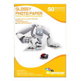  Papel Foto Brillante A3 180gr/50 Hojas..envio Gratis X 5 Un