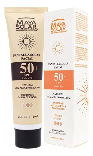 Protector Solar Facial Mineral Con Color Fps50+ Antimanchas