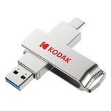 Kodak X203 Usb3.2 Metal Pssd 512 Gb 2 En 1 Tipo C N Usb