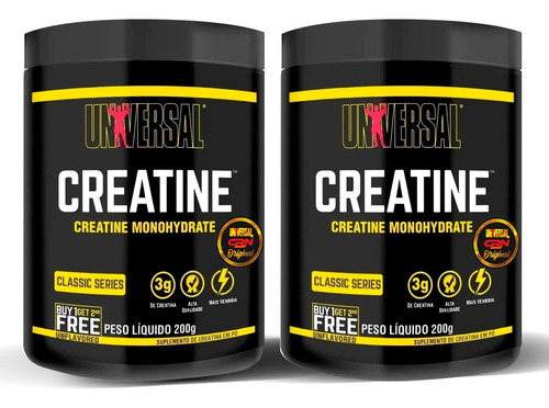 Creatine Monohydrate Combo (200g+200g) Universal