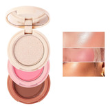 Paleta De Contorno Iluminador Maquillaje 3 En 1