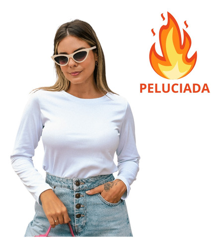 Blusinha Térmica Flanelada Segunda Pele Macia Quente 603.c2