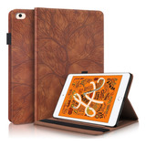 Pu Funda Protectora Para iPad Mini 5 4 3 2 1 Carcasa Marrón