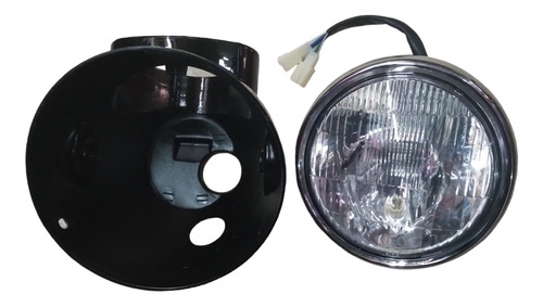 Farol Delantero Optica Y Carcaza Motomel Max 110 Completa