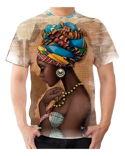 Camiseta Camisa Mulher Afrodescendente Consciência Negra