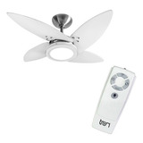 Ventilador De Teto Azzam Led Potente C/ Controle Remoto Tron