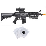 Rifle M4 6mm Bbs Resorte Airsoft Red Dot Heavy Version Xtrm