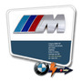 Bmwstyle M Insignia Metalica Baul P/pegar Tuningchrome BMW Serie 1