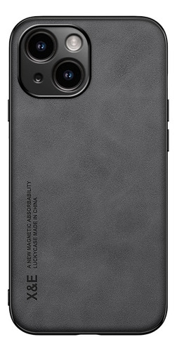 Funda De Piel Tipo Gamuza + Mica De Pantalla 9d Para iPhone