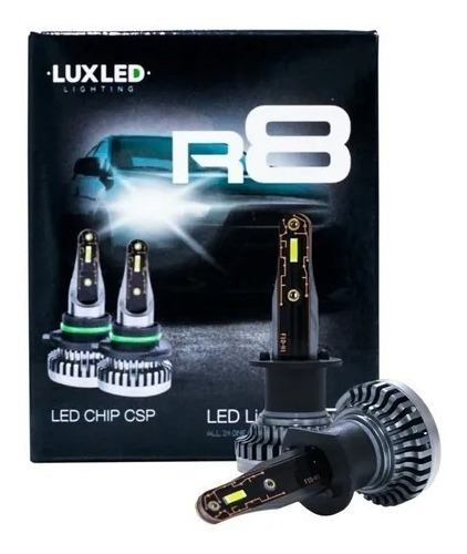 Kit Cree Led R8 Chip Csp Sin Cooler 60000 Lum 42w 12v + 2t10