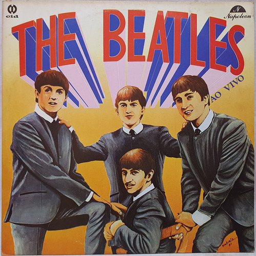 Lp Disco The Beatles With Tony Sheridan - Ao Vivo