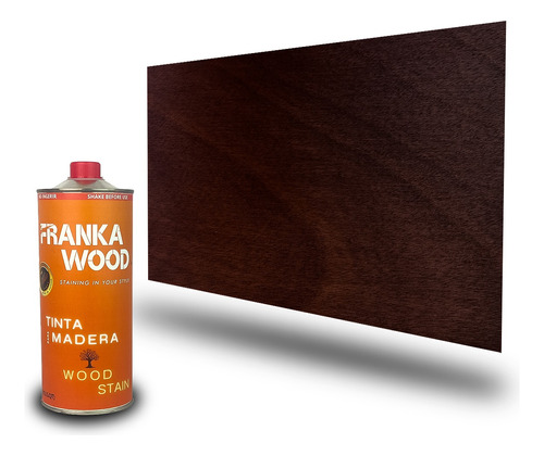 Tinta Color Tabaco Franka Wood 1lt Rinde 16mt2