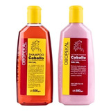 Shampoo Y Balsamo Caballo Con Biotina+keratina Sin Sal 500ml
