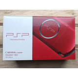 Playstation Portable Psp. Red Radiant.