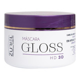 Máscara Matizadora Cabelos Loiros Gloss Hd 3d 250 G Zuriel