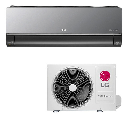 Ar Cond LG Dual Inverter Voice Artcool Uv Nano 12000 Bt Q/f 