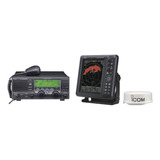 Kit Radio Marino Y Radar Hf 150watts 150ch Icm700pro/mrkit  