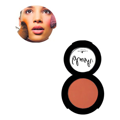 Rubor Italia Deluxe Polvo Tono 06 Peachy Nude Mate Alta Pigmentación 8h | MercadoLibre