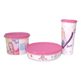 Tupperware Infantil  Kit Barbie Da Tupperware