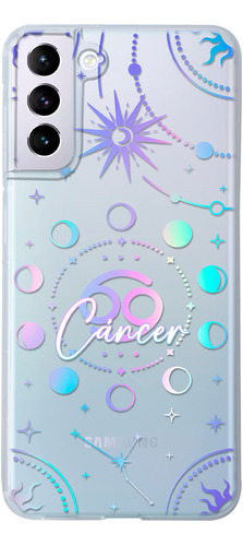 Funda Para Galaxy Uso Rudo Para Mujer Signo Zodiaco Cáncer