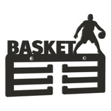 Medallero Basquetbol Colgador De Medallas De Basquetbolista