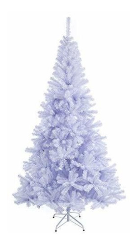 Sunnyglade - Árbol De Navidad Artificial Blanco Premium De 7