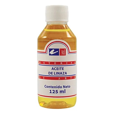 Aceite De Linaza Atl 125ml Pintura Al Óleo Con Mas Brillo Óleo Transparente | MercadoLibre