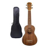 Ukulele Soprano Solar Zebrano Con Funda So-05b-s