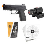 Esfera Bbs Mira Laser Alvo+ Pistola Airsoft Vigor P320 Rossi