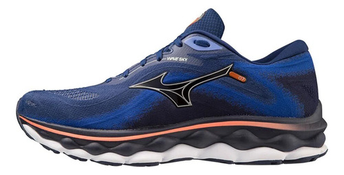 Tênis Mizuno Wave Sky 7 Azul Masculino