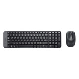 Logitech Mk220, Combo Inalámbrico: Teclado Compacto Y Mouse