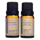 Óleo Essencial De Lavanda + Copaiba 100% Puro Via Aroma