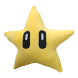 Estrella De Peluche 27cm  Mario Brosss Videojuego