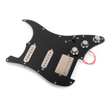 Black Ssh Prewired Pickups Pickguard De Accesorios Para