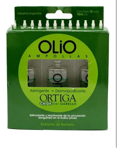 Ampolla Ortiga De Olio 10 Ml. Ads