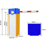 Barrera Vehicular De Control De Acceso Pluma De 4.5 Mts 3seg
