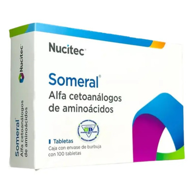 Someral Alfacetoanálogos de Aminoácidos 630 mg 100 Tabletas Nucitec | Meses sin interés
